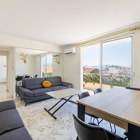 Ref 1996 Croisette - Sea View For Rent Apartment *